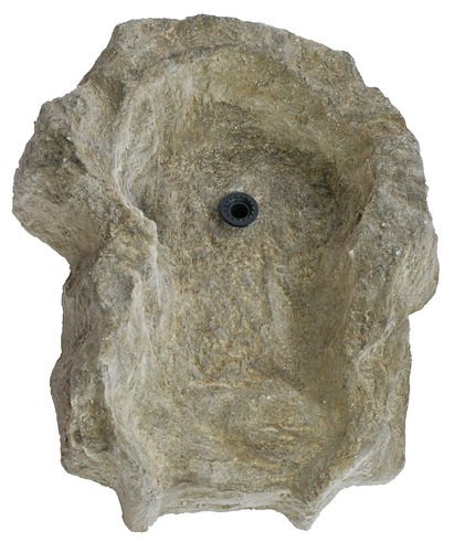 Weser  Quelle Granit (grau/oliv) 70 x 55 x 16 cm